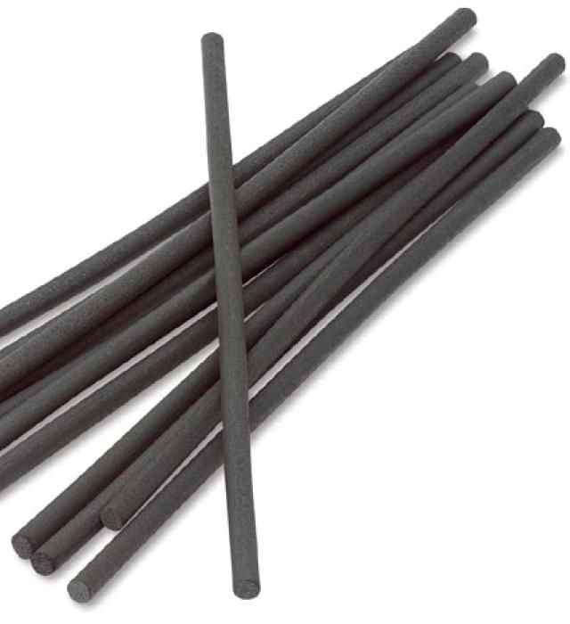 Charcoal Stick 2102 Box of 10 LONG